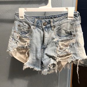 Super distressed American Eagle Shorts